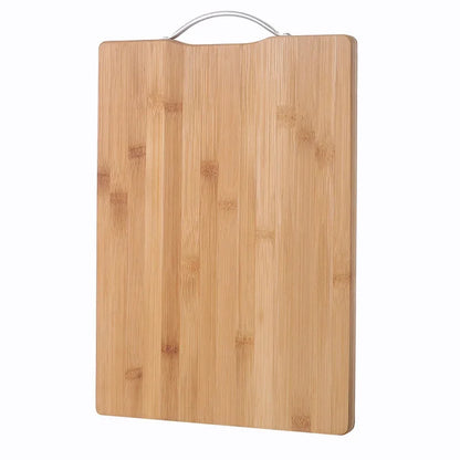 Kitchen bamboo cutting board large rectangular cutting board thickened solid wood cutting board fruit cutting board