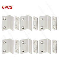 1-10PCS Strong Magnetic Cabinet Catches Magnet Door Stops Hidden Door Closer With Screw For Closet Cupboard Furniture Hardware