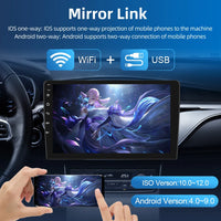 Podofo Android Car Radio For Honda Civic 2006-2011 Android Auto 2Din Multimedia Player GPS Navigation Radio No DVD Head Unit