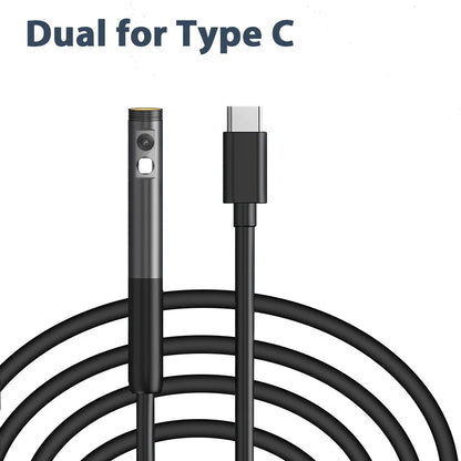 KERUI 2MP Single/Dual Lens Endoscope Android Mini Inspection Camera for Iphone Waterproof Pipeline Borescope Type C IOS