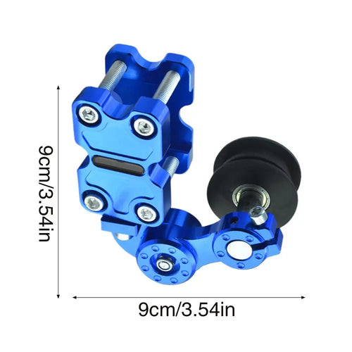 Motorcycle Chain Adjuster Automatic Adjustment Motorbike Tension Guide Cycling Chain Tensioner Tool For Motorcycles Dirt Bikes
