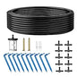 Solar Automatic Drip Irrigation System Kit, Auto Watering Kit for DIY Garden Watering System with 9 Timing Modes Outdoor Garden