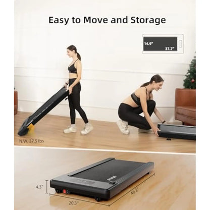 Walking Pad - Under Desk Treadmill, Treadmills for Home/Office, Portable Treadmill, Walking Pad Treadmill Under Desk with Remot