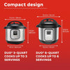 Duo 7-in-1 Mini Electric Pressure Cooker, Slow Rice Cooker, Steamer, Sauté, Yogurt Maker, Warmer & Sterilizer