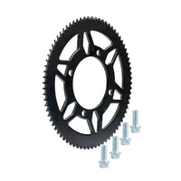 219 Chain Rear Sprocket 76T / Reinforced 219H Kart Driven Chain 112 Links  For Go Kart Racing Kart  Drift Trike  Dirt