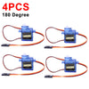 1-100pcs SG90 9G Micro Digital Servo Motor 180/360° Fixed-Wing Micro Gear Servo Motor for Rc Helicopter Toy Airplane Aircraft