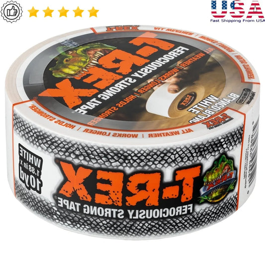 Ferociously Strong Duct Tape Heavy Duty Adhesive Multi-Purpose Repair Tape Indoor Outdoor Use Tough Holding Power All Weather
