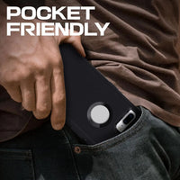 Black Phone Case For iPhone 8 / iPhone 8 Plus Heavy Duty Shockproof Protective Rugged 3-Layers Hard Cover