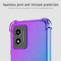 Shockproof Gradient TPU Case for Motorola Moto G Play 2024 G Stylus 5G 2023 G Power 2022 Pure Protective Cover Funda Coque