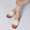 Summer Women Letter Flat Sandals Casual Comfortable Slip Slide 2024 Fashion Vintage Slippers Shoes Classic New