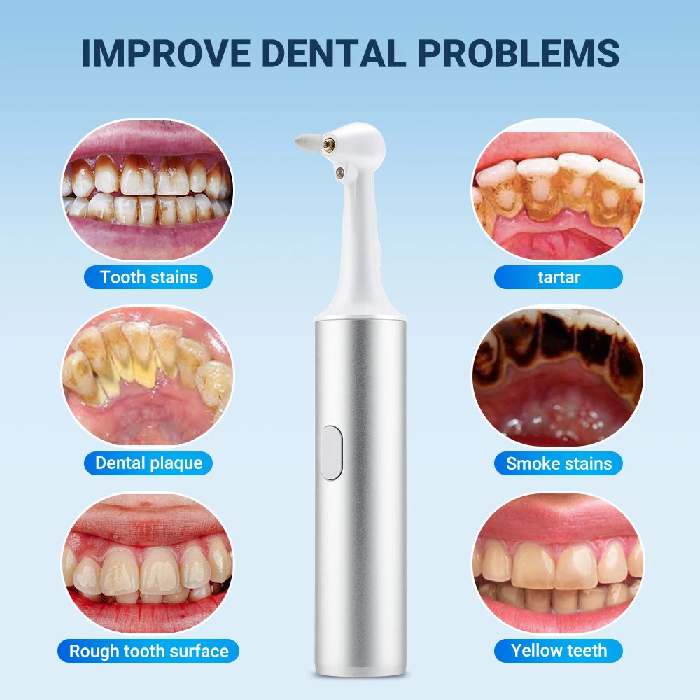 Electric Dental Scaler 5-in-1 - USB Rechargeable Teeth Cleaner