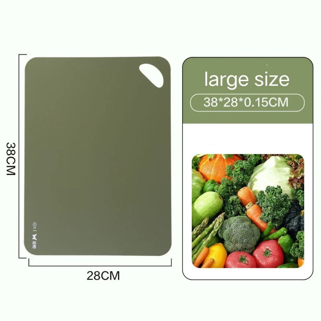 1pcs Kitchen Flexible Cutting Board,Colorful Plastic Chopping Board,Non-slip Cutting Board For Meat And Vegetables Fruit