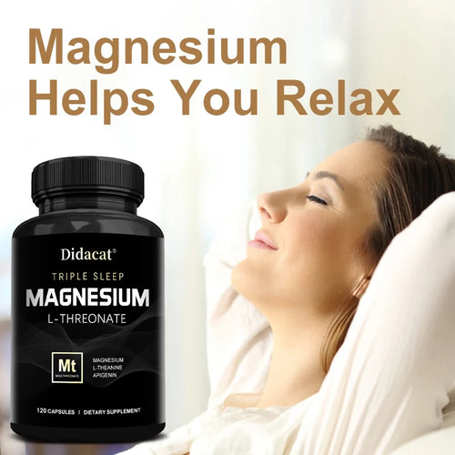 Magnesium Complex - Bone, Muscle and Heart Health Supplement, Sleep Support, Muscle Relaxation, Stress and Anxiety Relief