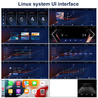 8.8"Touch Screen Display For BMW 3/5 Series E60 E61 E90 E91 CCC CIC 2005-2012Wireless Carplay Android Auto Car Multimedia Player