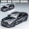 1:32 BMW M8 IM Supercar Alloy Diecasts & Toy Vehicles Metal Toy Car Model Sound and light Collection Kids Toy