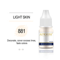 Tattoo Ink Nano Pigment Milkly Colors For Semi Permanent MakeUp Sets Tint Eyebrow Eyeliner Lips Beauty 3ml Microblading Pigments