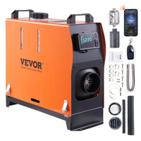 VEVOR 5/8KW Car Heater Diesel Air Heater 12V Diesel Heater With LCD Switch Silencer for Car Truck Boat RV Parking Diesel Heater