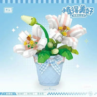 LOZ Flower Bouquet Building Blocks Kit DIY Flowers Block Toys Set Valentine's Day Rose Bricks Set Gift for Girls Friends adults