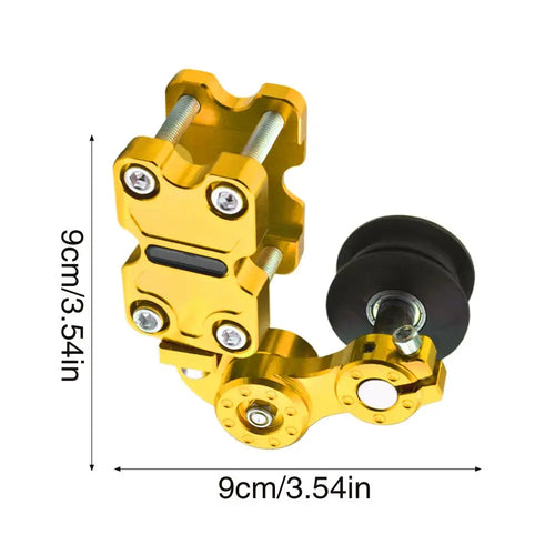 Motorcycle Chain Adjuster Automatic Adjustment Motorbike Tension Guide Cycling Chain Tensioner Tool For Motorcycles Dirt Bikes