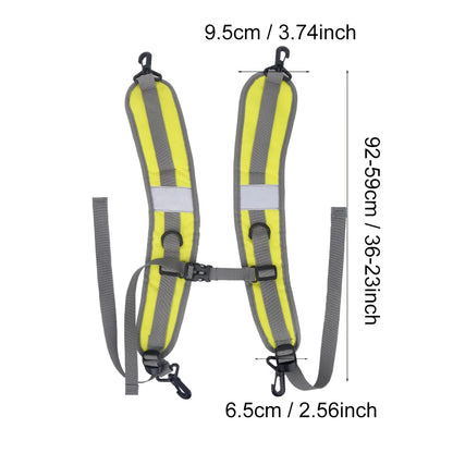1 Pair Nylon Backpack Shoulder Adjustable Straps Belt Repair Parts  Backpack Accessory Adjustable Strap Backpcak Straps