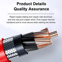 EAFC Car Jump Starter Power Bank Car Battery Starter 600A12V Auto Starting Device with LED Light For Auto Battery Booster Buster