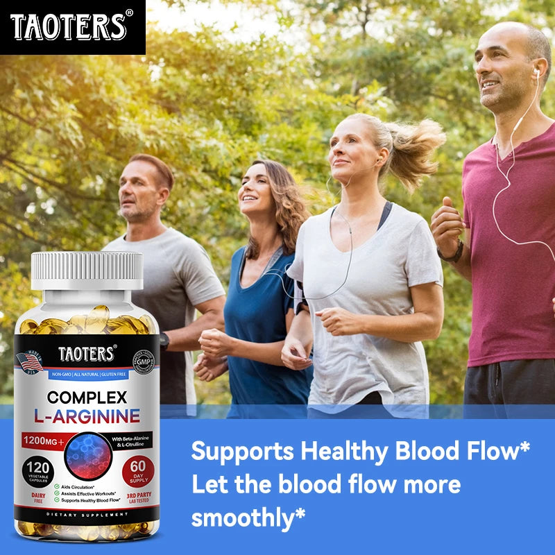 Extra Strength - 1200 mg, Men's Sports Supplement to Help Support Muscle Growth, Blood Flow and Energy