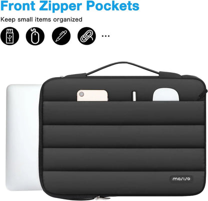 Laptop Briefcase Sleeve for MacBook Air Pro M4 M3 M2 M1 13 14 15 15.6 16 inch HP Dell Lenovo Asus Notebook Computer Bag Case