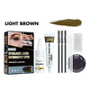 Eyelash Eyebrow Dye Tint Kit Eyebrow Cream Semi Permanent Black Brown Coffee Tattoo Tint Waterproof Lasting Makeup Cosmetics