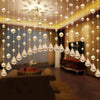 Fashion Crystal Glass Bead Curtain Indoor Home Decoration Luxury Wedding Backdrop Decoration Supplies Background Decoration