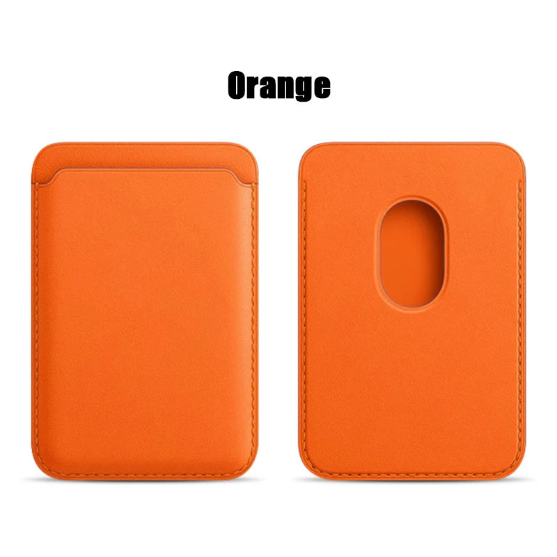 Шкіряний чохол-гаманець для iPhone 15 Pro Max Magsafe Wallet Leather Compatible For iPhone 14 13 12 Holder Card with MagSafe Magnet