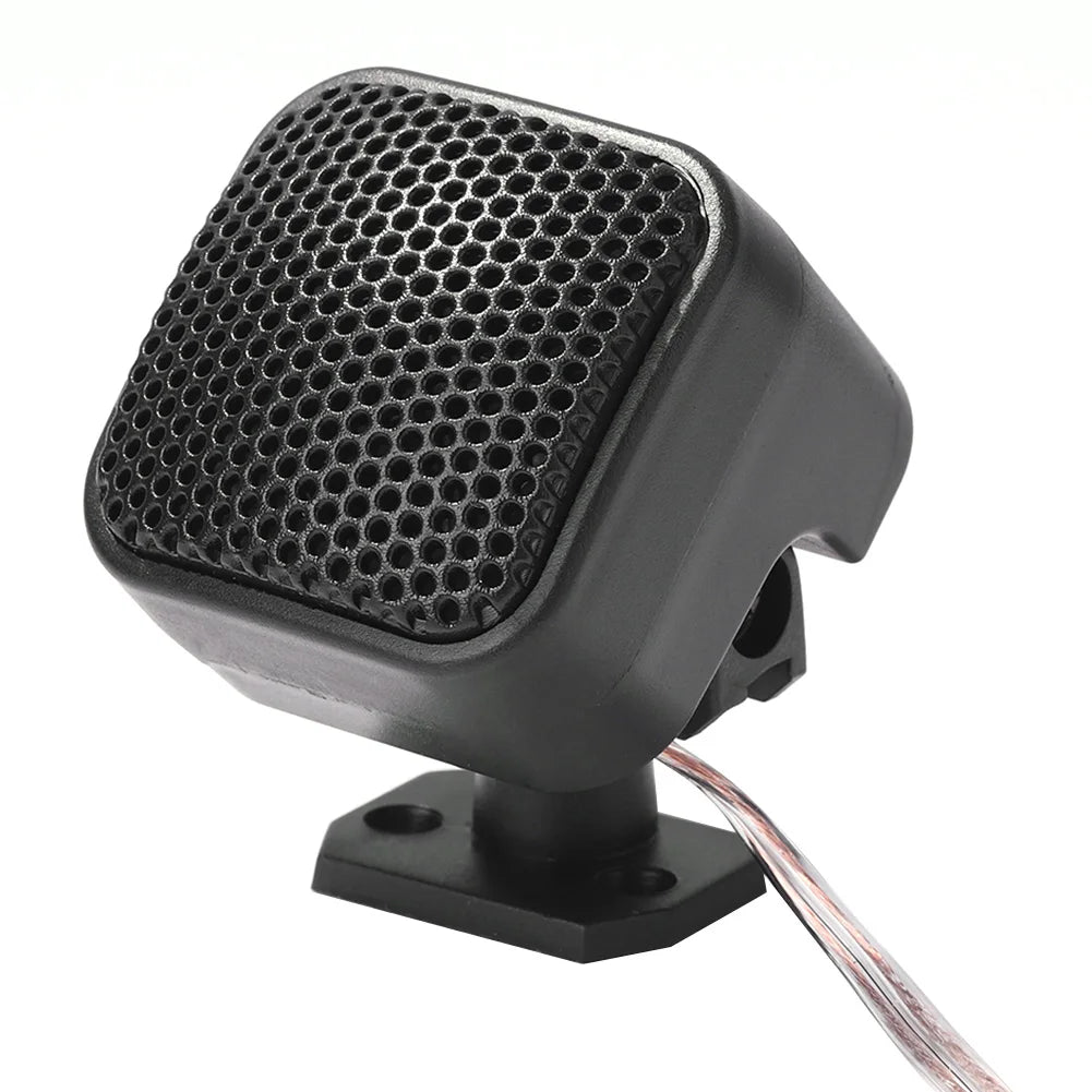 2PCS 500W Car Tweeter Speaker DC 12V 5A Mini Car Tweeter Speaker Universal Car Speaker High Efficiency for Car Audio System