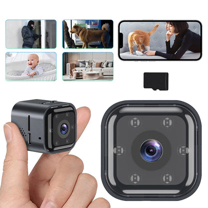 Wifi Mini Camera Two Way Audio Smart Wireless Camera Motion Detection Night Vision Pro Cam 960mAh for Indoor Outdoor Home Office