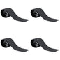 5-1PCS Universal Rear Bumper Guard Anti-Scratch Car Trunk Door Sill Plate Protector Anti-Collision Rubber Protector Strip