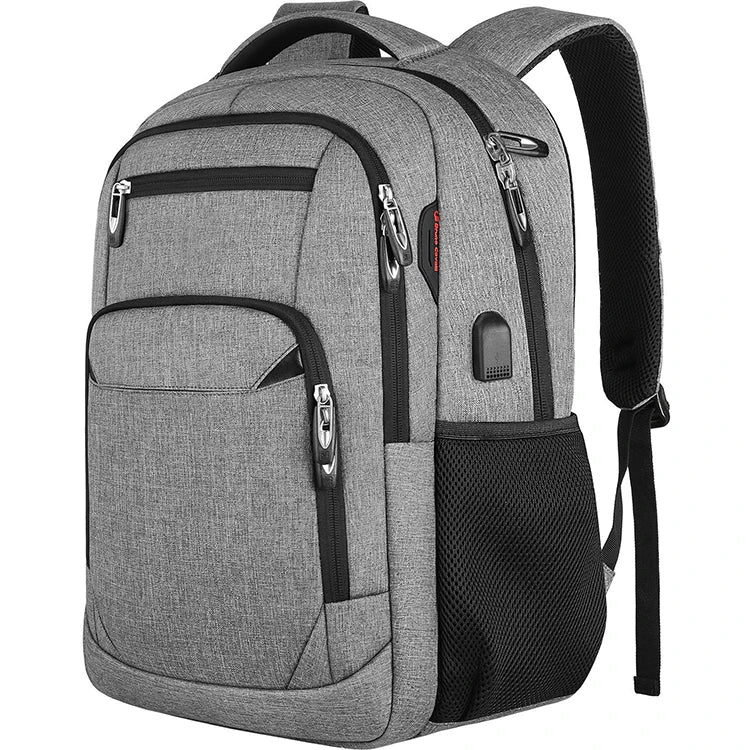 Men's Travel Backpack Mochila Multifuncional 17''Laptop Backpack W/USB Business Bag Oxford Outdoor Waterproof Backpack Mochila