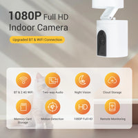 BoyKeep Indoor Security Baby Camera  Home Security Wifi 1080P Pet Dog 2-Way Talk Camera with Phone App Motion Detection  K11