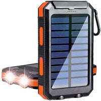 Waterproof Outdoor Solar Power Bank 38800mAh Dual USB Travel Outdoor Solar Mobile Phone Charger Solar Powerbanks For Camping