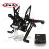 Arashi V2.0 Adjustable Rearset For KAWASAKI Ninja ZX4R ZX-4R 2023 / ZX-4RR ZX4RR 2022 -2024 CNC Footrest Foot Pegs Pedal