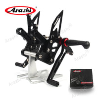 Arashi V2.0 Adjustable Rearset For KAWASAKI Ninja ZX4R ZX-4R 2023 / ZX-4RR ZX4RR 2022 -2024 CNC Footrest Foot Pegs Pedal