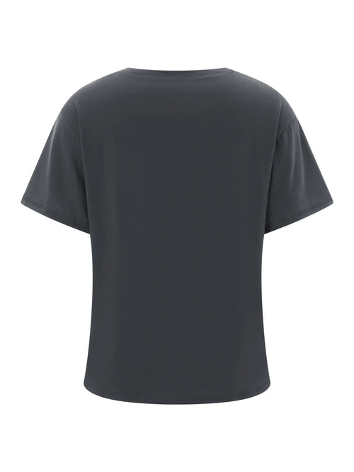 Women s Loose Gothic Tops Retro Graphic Print Short Sleeve Round-Neck Grunge Shirts for Summer Spring