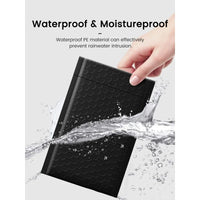 Black Bubble Mailers 4x8" Inches 50 Pack, Usable Size 4X7" Bubble Envelopes for Small Business,etc