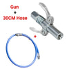 Grease Gun Coupler 10000 PSI NPTI/8 Oil Pump Quick Release Grease Tip Tool Two Press Car Syringe Lubricant Tip Grease Nozzle