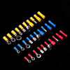 280PCS Insulated Cable Connector Electrical Wire Crimp Spade Butt Ring Fork Set Ring Lugs Rolled Terminals Assorted Kit