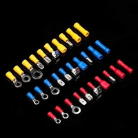 280PCS Insulated Cable Connector Electrical Wire Crimp Spade Butt Ring Fork Set Ring Lugs Rolled Terminals Assorted Kit