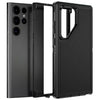 For Samsung Galaxy S22 Ultra 5G Dual Layer Case Slim Thin Hybrid Rugged Hard Shockproof Phone Cover Black