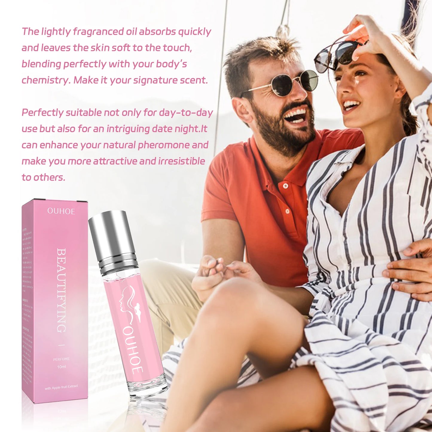 Beautifying Perfume Fresh Elegant or Dating Romantic Rose Flower Jasmine Flower Vanilla Extract Apple Fruity Scent Mild Perfume
