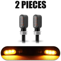 8mm Mini led Motorcycle Turn signal Light lamp Indicators Blinker clignotant moto led for honda yamaha kawasaki cafe racer 12V