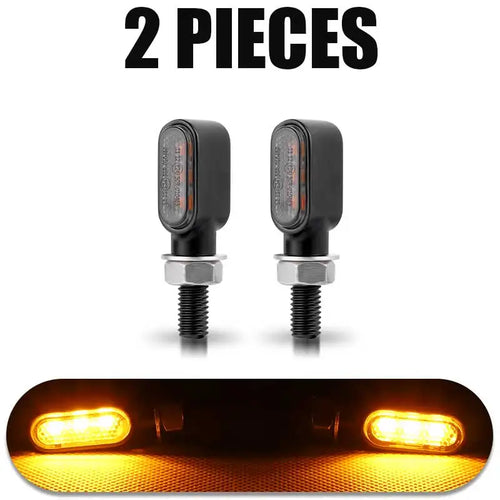8mm Mini led Motorcycle Turn signal Light lamp Indicators Blinker clignotant moto led for honda yamaha kawasaki cafe racer 12V