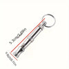 1/2Pcs Dog Whistle To Stop Barking, Adjustable Sound Pitch Dog Whistle With Keychain, Professional Recall Pet Puppy Cat Dog