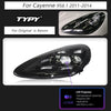Car Lights For Porsche Cayenne 958 Headlight 958.1 LED Matrix Head Lamps Upgrade 2023 Style Plug Play