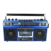 Supersonic 4 Band Bluetooth Radio & Cassette Player + Cassette To Mp3 Converter Jupiter Gear